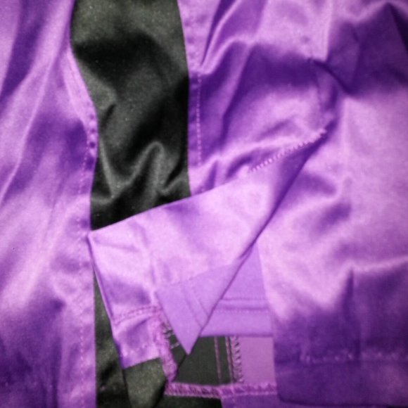 NWT XOXO PURPLE BLACK BODYCON MINI SEXYCLUBCOCKTAIL HOLIDAY PARTY DRESS SZ 7/8 - Picture 12 of 12